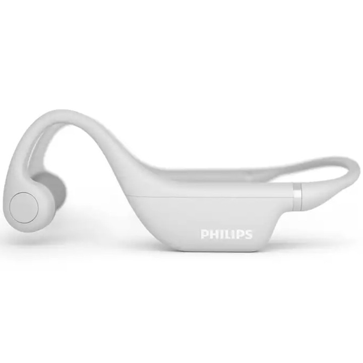 Аудио слушалки за деца Open-Ear Philips, TAK4607GY/00, Bluetooth, Waterproof, Bone Conduction, Сив