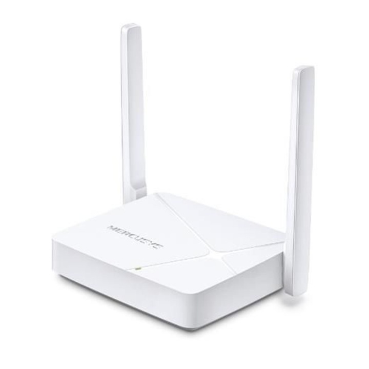 Router WiFi, TP-Link, Mercusys MR20 AC750, 2.4/5 Ghz, 300/433 Mb/s, Alb