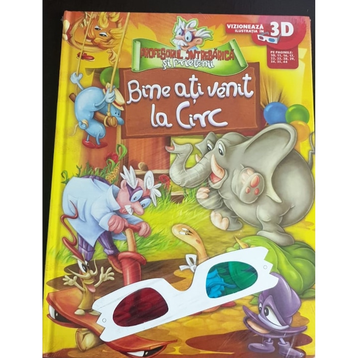 Profesorul intrebarica si prietenii - bine ati venit la circ, informatii despre spectacolul de circ