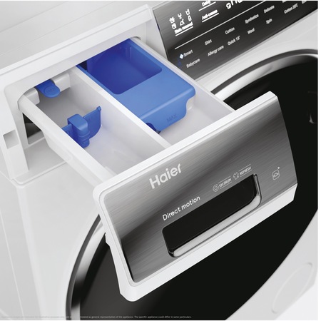 Masina de spalat rufe Haier HW120G-B14979U1S, 12 kg, 1400 rpm, Clasa A, WIFI, Motor DIRECT MOTION, ABT ,STEAM , Alb