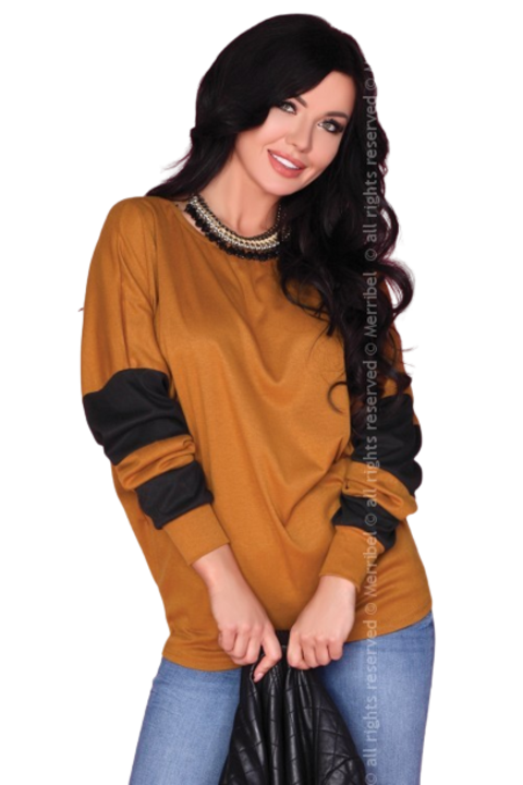 Bluza, CG027, Poliester, Maro, S-M INTL