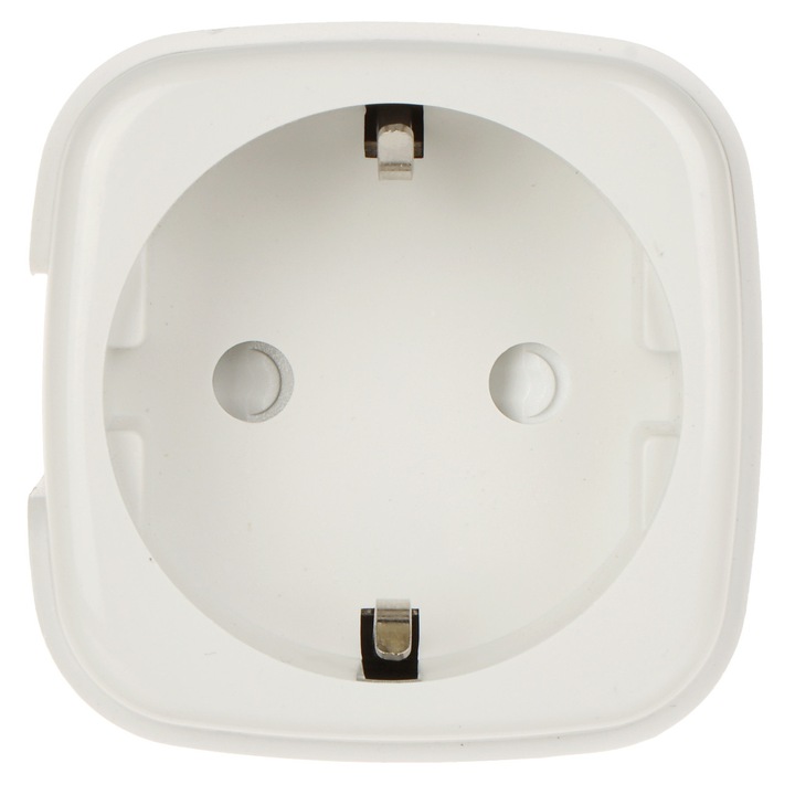 Priza smart ATLO-P1U2-TUYA Wi-Fi, Tuya, 3680 W, 16 A, cu contor energie