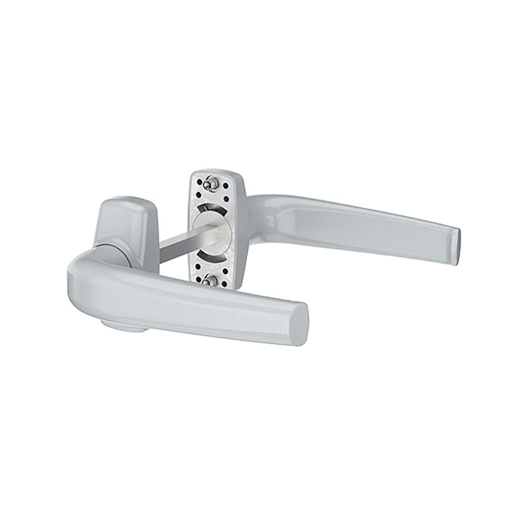 Maner usa tamplarie aluminiu, argintiu F1