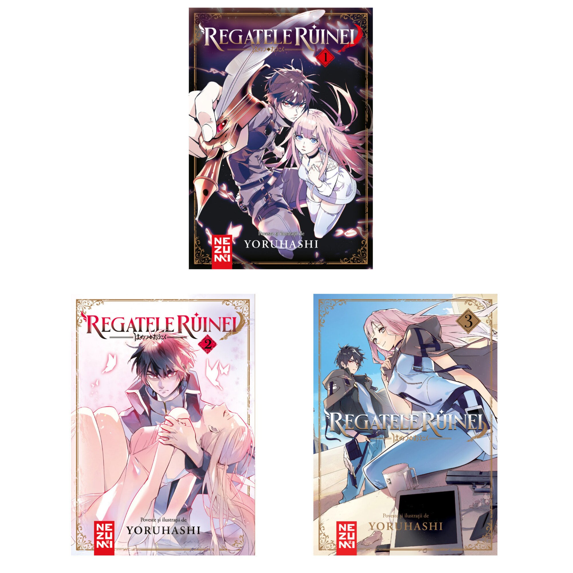 Pachet Regatele Ruinei 3 volume - Yoruhashi