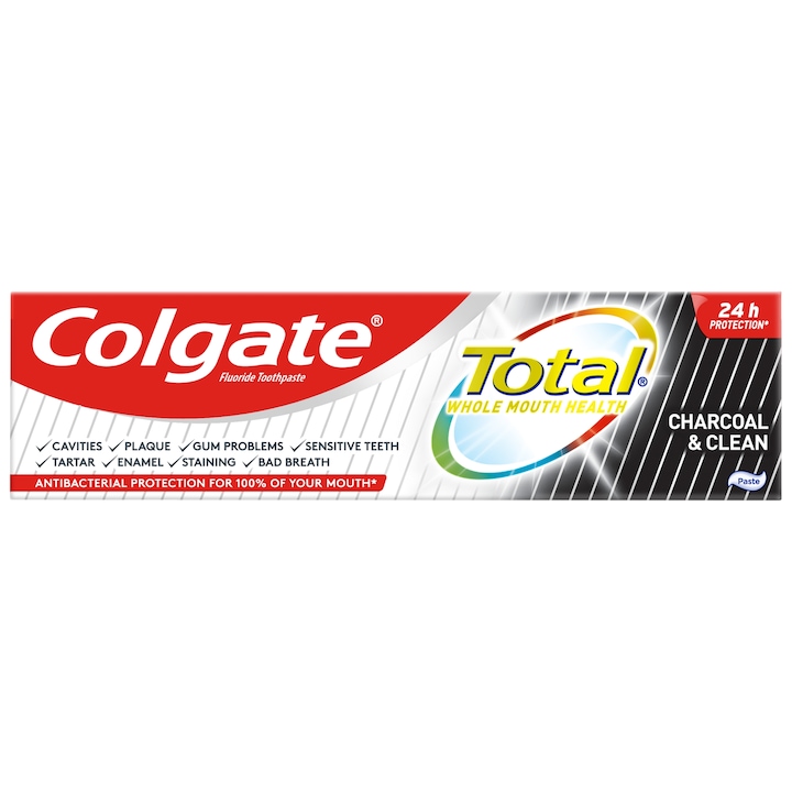 Colgate Total Charcoal, fogkrém, 75ml