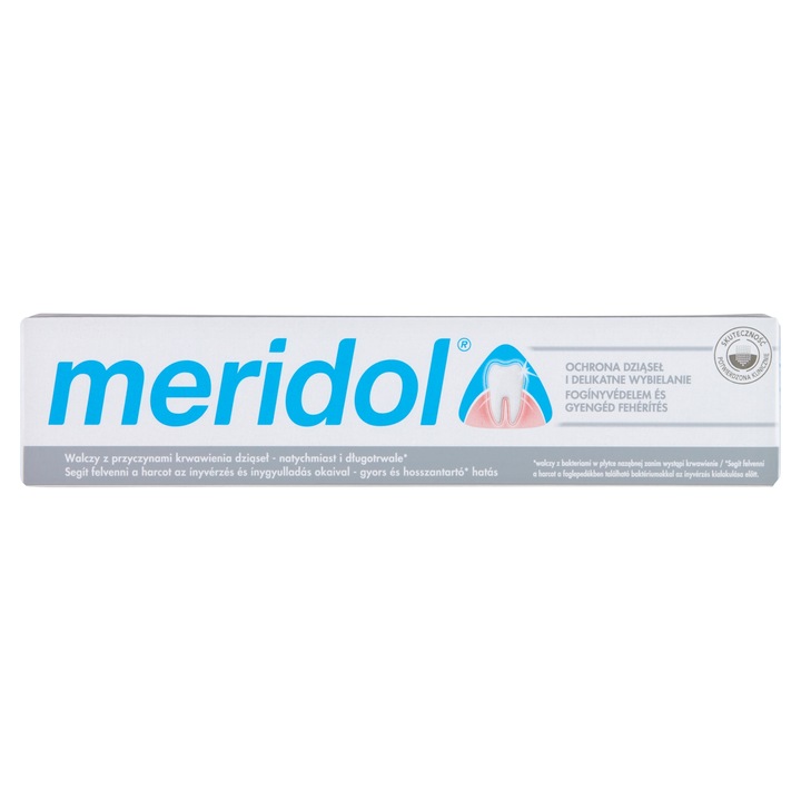 Meridol Gentle White fogkrém, 75ml