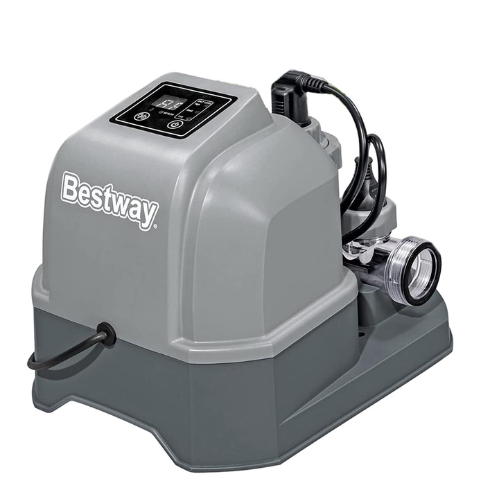 Инсталация за обезсоляване, Bestway, Пластмаса, 6g/h, Сива