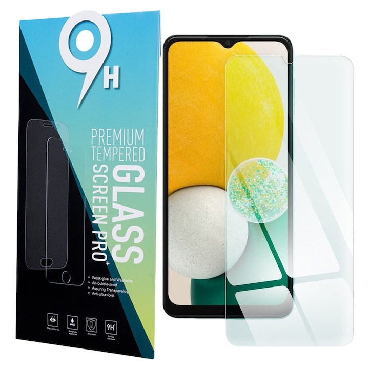 Samsung Galaxy A13 4G / A13 5G / A04s üvegfólia, tempered glass, előlapi, edzett, 9H, 0.3mm