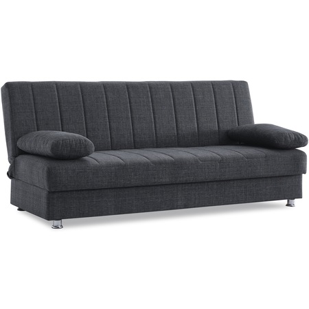 Canapea Extensibila Modella Sophia No,dimensiuni 190x80x90cm , suprafata dormit 190x110 cm, culoare gri