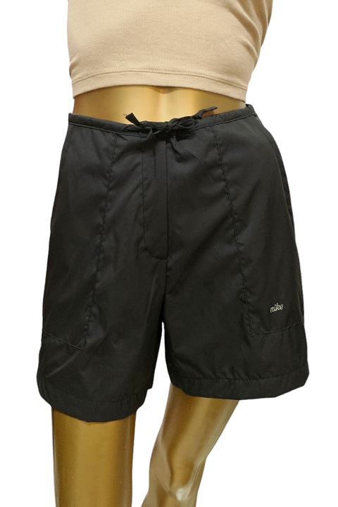 Дамски къс панталон Nike 260530, Лека и тънка материя, Висока талия, Черен