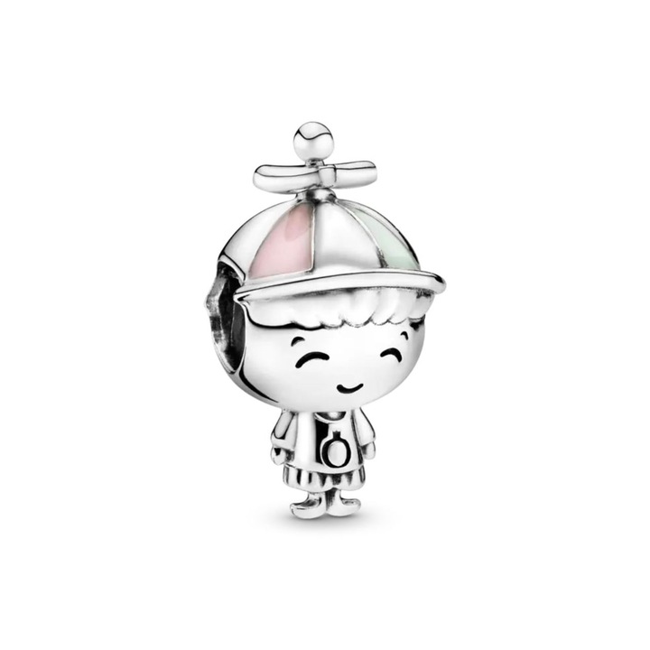 925 Silver Talisman Charm kompatibilis a Pandora fiúval