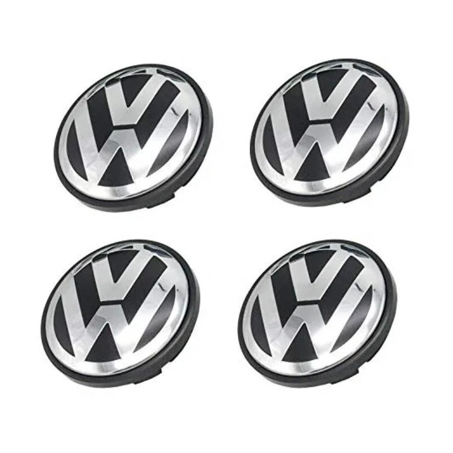Set 4 capace roti 65mm Volkswagen, pentru jante aliaj - eMAG.ro