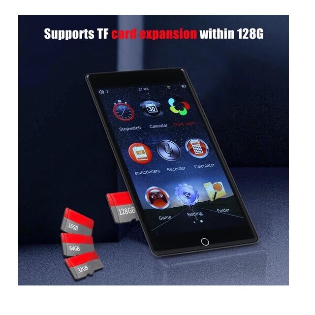 Ruizu H1 teljes érintőképernyős MP3 lejátszó - Bluetooth 8Gb ...