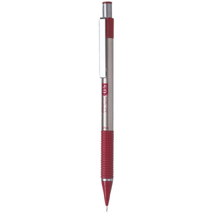 Creion mecanic Zebra M-301, 0.5mm, Rosu
