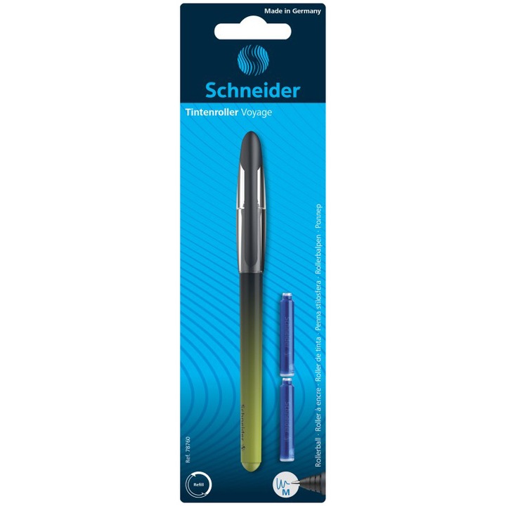 Blister Roller Schneider Voyage + 2rezerve, Olive