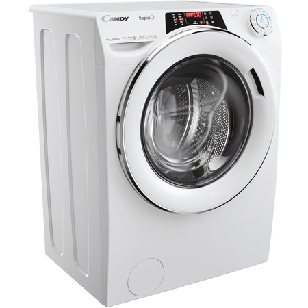 Masina de spalat rufe Candy Rapido RO14146DWMCT/1-S 14 kg 1400 RPM, Clasa A, Wi-Fi, Bluetooth, Motor Inverter, Quick & Clean, Steam, Alb