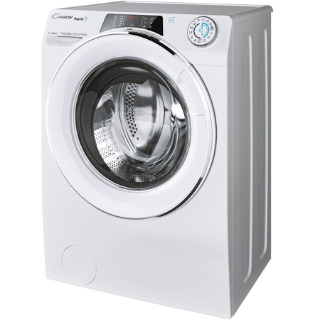 Masina de spalat rufe Slim Candy RO41274DWMCT/1-S, 7 kg, 1200 rpm, Clasa A, Wi-Fi, Bluetooth, Motor Inverter, Quick & Clean, Steam, Alb