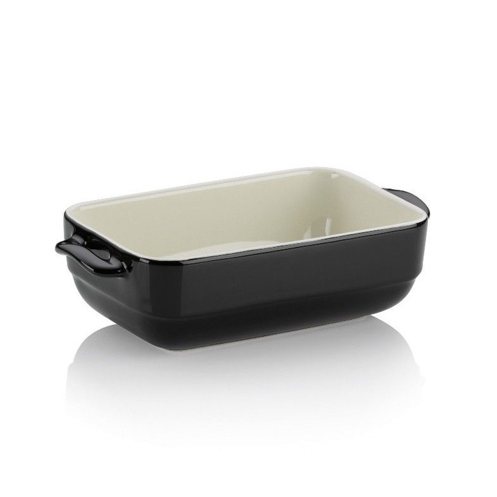 Tava de copt, Kela, Ceramica, Negru