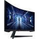 Monitor Gaming curbat LED VA SAMSUNG Odyssey G5 LC34G55TWWPXEN, 34", WQHD, 165Hz, AMD FreeSync Premium, HDR, negru