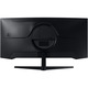 Monitor Gaming curbat LED VA SAMSUNG Odyssey G5 LC34G55TWWPXEN, 34", WQHD, 165Hz, AMD FreeSync Premium, HDR, negru