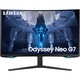 Монитор Gaming VA Samsung Odyssey Neo G7 LS32BG750NPXEN, 32", 4K UHD (3840x2160), 165Hz, 1ms GTG, AMD FreeSync™ Premium Pro, 1000R, RGB CoreSync, 2x Hub USB, HDMI, DisplayPort, Pivot, VESA, Черен