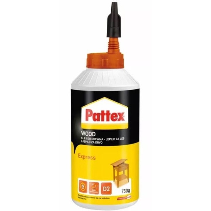 Adeziv pentru lemn, Pattex, Uscare rapida, 750 g
