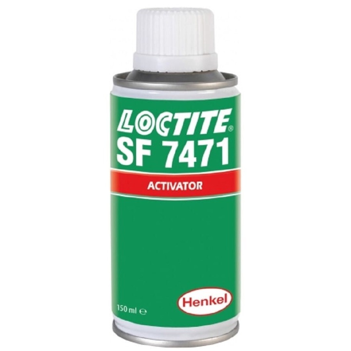 Activator lichid, Loctite, Pentru accelerarea intaririi adezivilor, Transparent, 150 ml