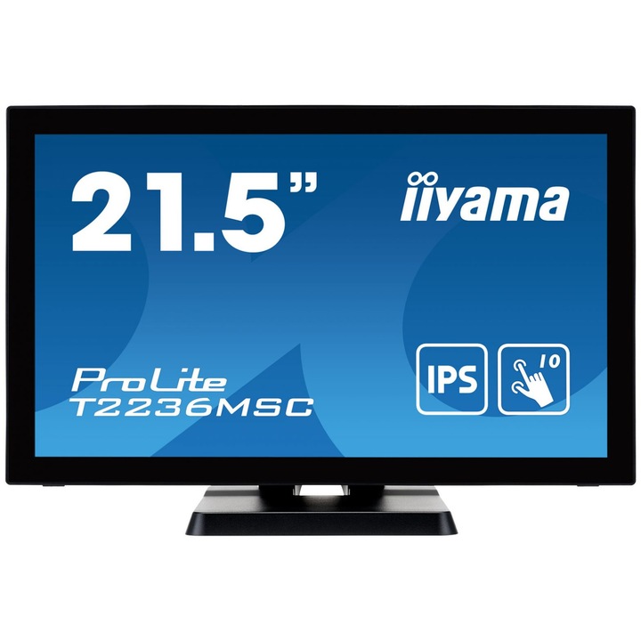 Iiyama 21,5" ProLite T2236MSC-B3 IPS LED, Monitor