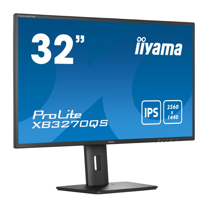 Монитор Iiyama ProLite XB3270QS-B5, 32", IPS, LED, 4ms, HDMI DP DVI ...