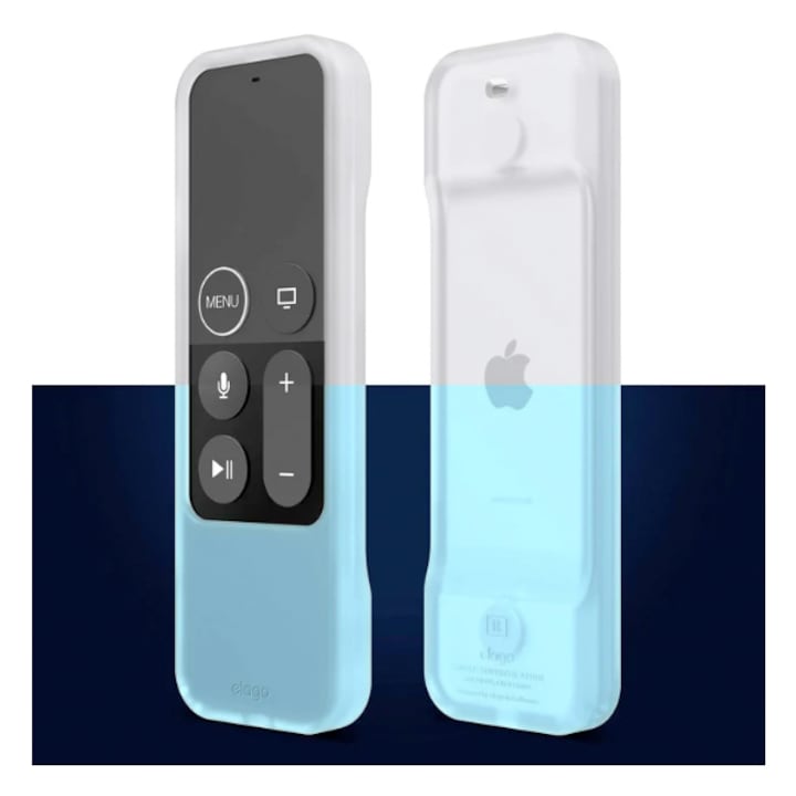 Калъф Elago Intelli R1, Nightglow Blue, За Apple TV Siri Remote 1st Generation