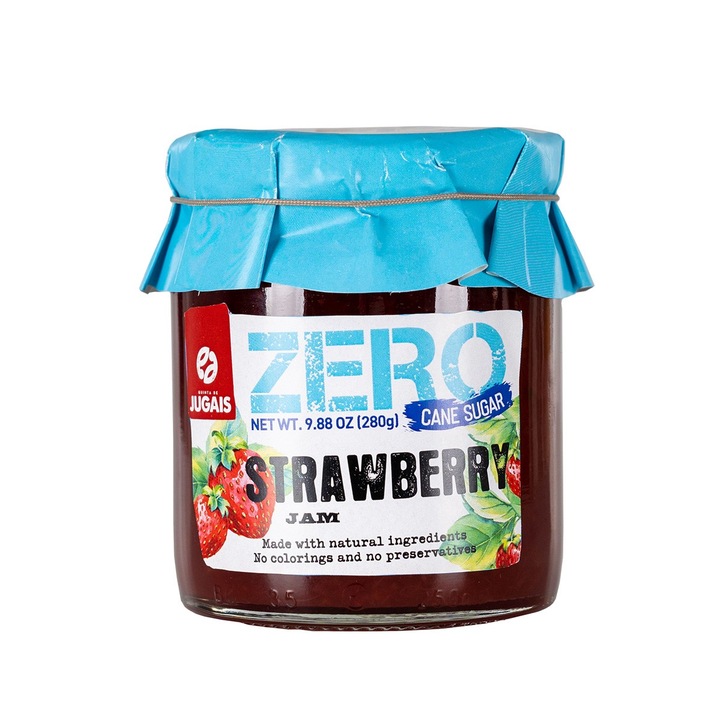 Gem Capsuni fara zahar 280gr Jugais