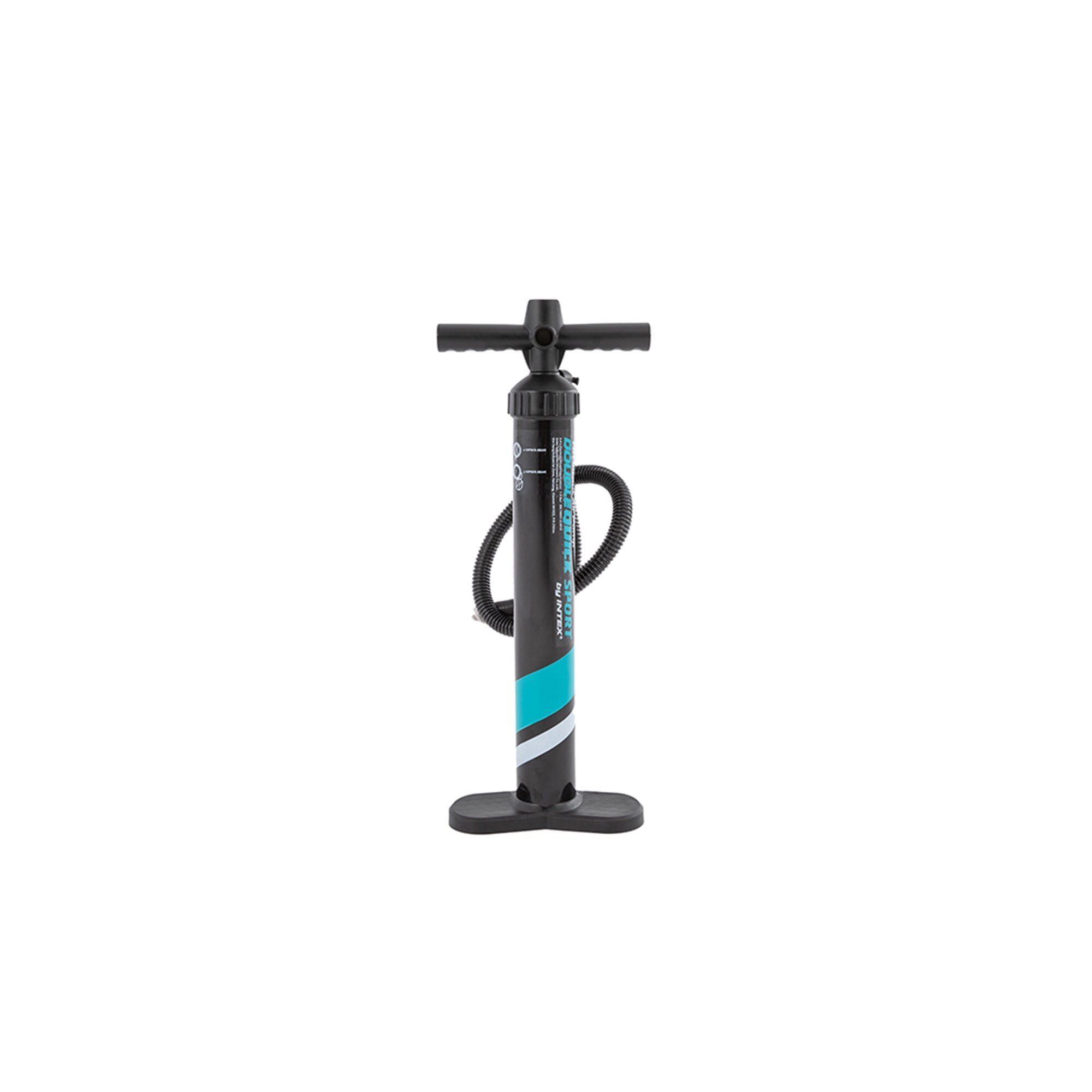 Комплект падъл борд Intex Aqua Quest 240 SUP, 244x76x13 см, С каишка ...