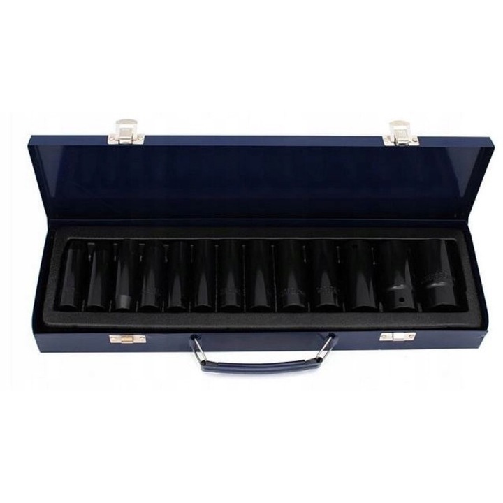 Set 13 chei de impact, Kotarbau, 1/2, 10-30mm, Otel, Argintiu