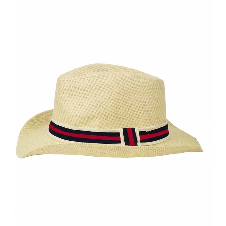 Palarie pentru barbati, Agrafka, Paie, Multicolor, Multicolor