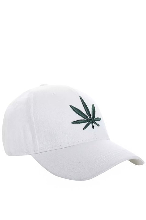 Sapca barbati, Agrafka, Bumbac/Poliester, Alb