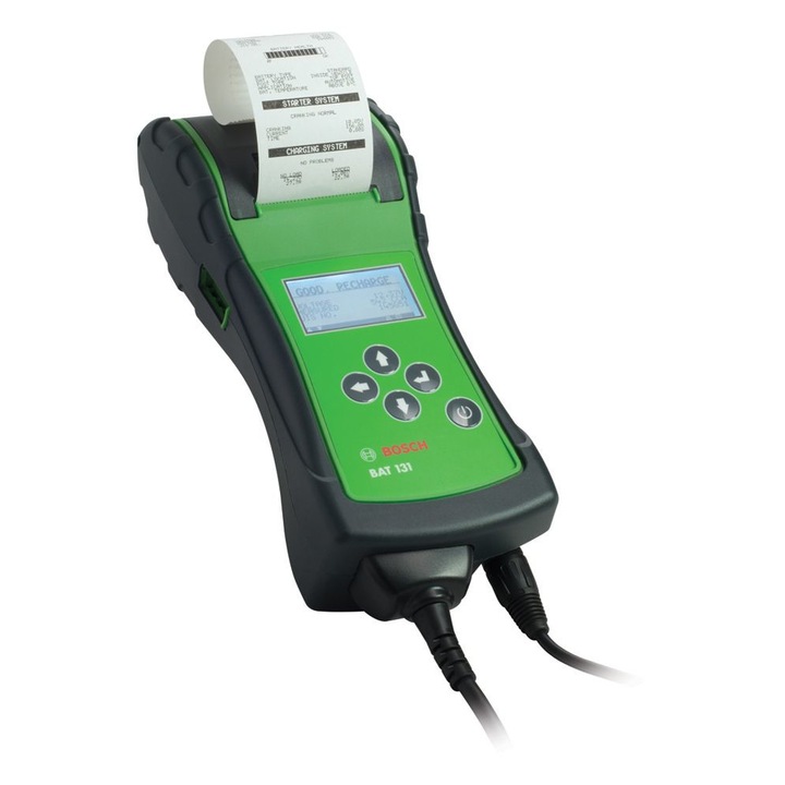 Tester acumulatori si tensiune auto cu imprimanta bat 131