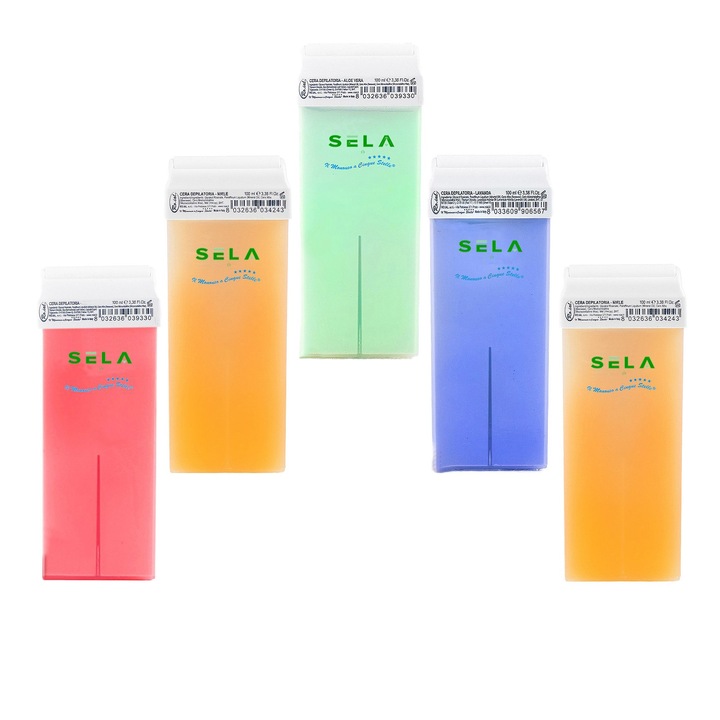 Set 5 Rezerve ceara epilat de unica folosinta, Profesional, Sela