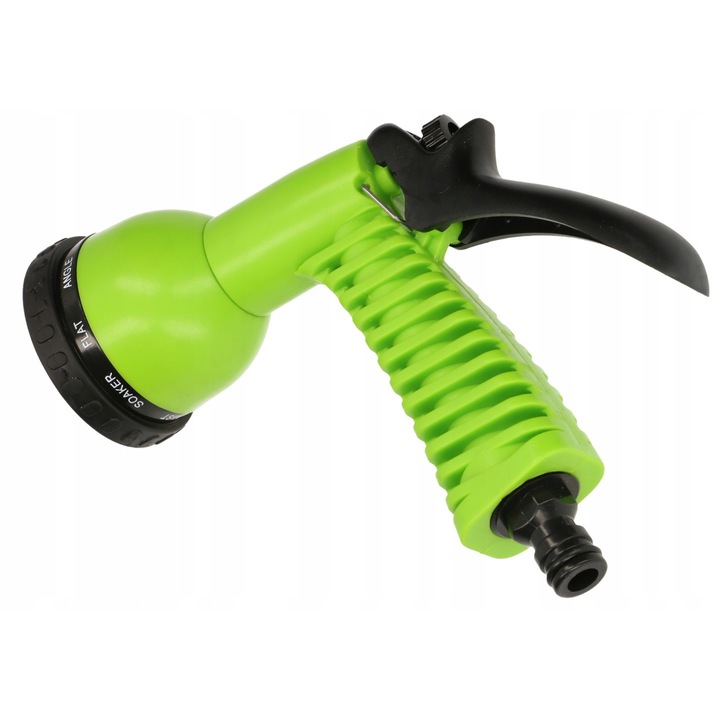 Szórópisztoly, Kotarbau, 10 funkcióval, zöld/fekete