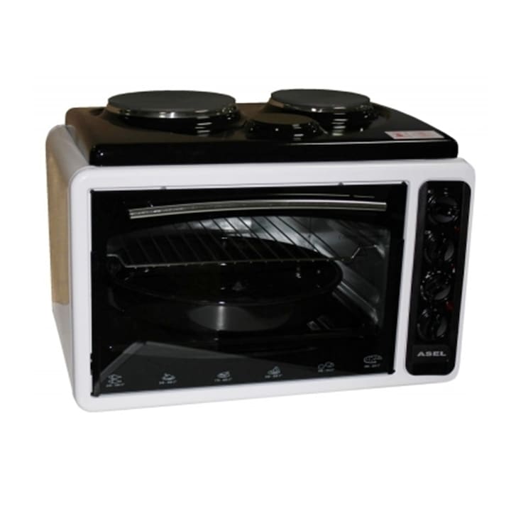 Cuptor electric Severin, 14L, 1200W, negru, 40x25,5x34cm