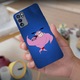 Tok kompatibilis: Oppo Reno8 Pro, Viceversa, Buffed Courage, a gyáva kutya modell, szilikon, TPU