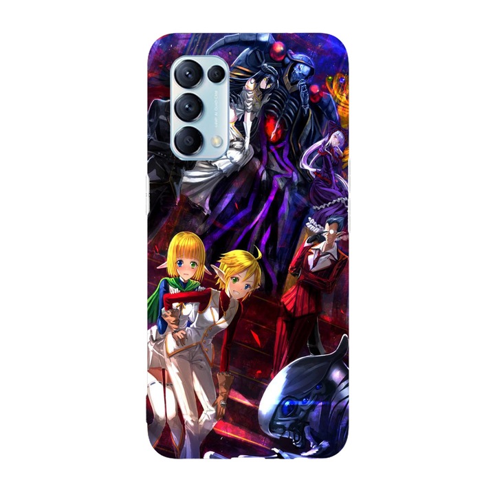 Husa compatibila cu Oppo A54s, Viceversa, model Anime Overlord, Silicon, TPU