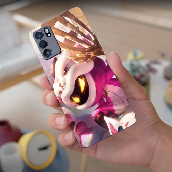 Калъф, съвместим с Oppo A55, Viceversa, модел Cosplay Veigar, силикон, TPU