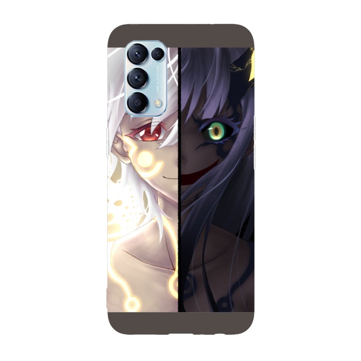 Husa compatibila cu Oppo A54s, Viceversa, model Benio Twin star exorcists, Silicon, TPU