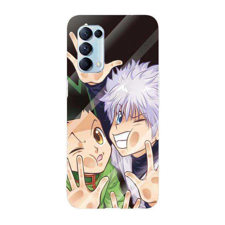 Husa compatibila cu Oppo A54s, Viceversa, model Having Fun Hunter x Hunter, Silicon, TPU