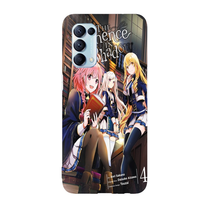 Husa compatibila cu Oppo A54s, Viceversa, model Manga Volume 4 The Eminence in Shadow, Silicon, TPU