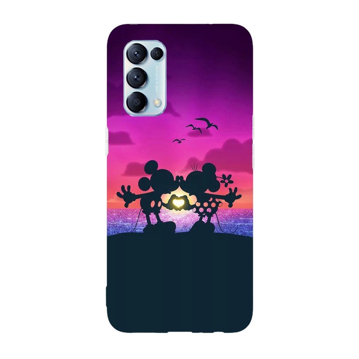 Tok kompatibilis a következőkkel: Oppo Reno 5, Viceversa, Mickeys love at sunset modell, Szilícium, TPU