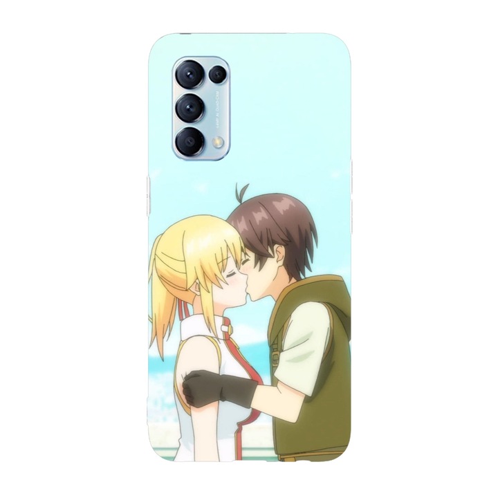 Капак, съвместим с Oppo Reno 4 Pro, Viceversa, модел Noir x Emma Kiss The Hidden Dungeon Only I Can Enter, силикон, TPU