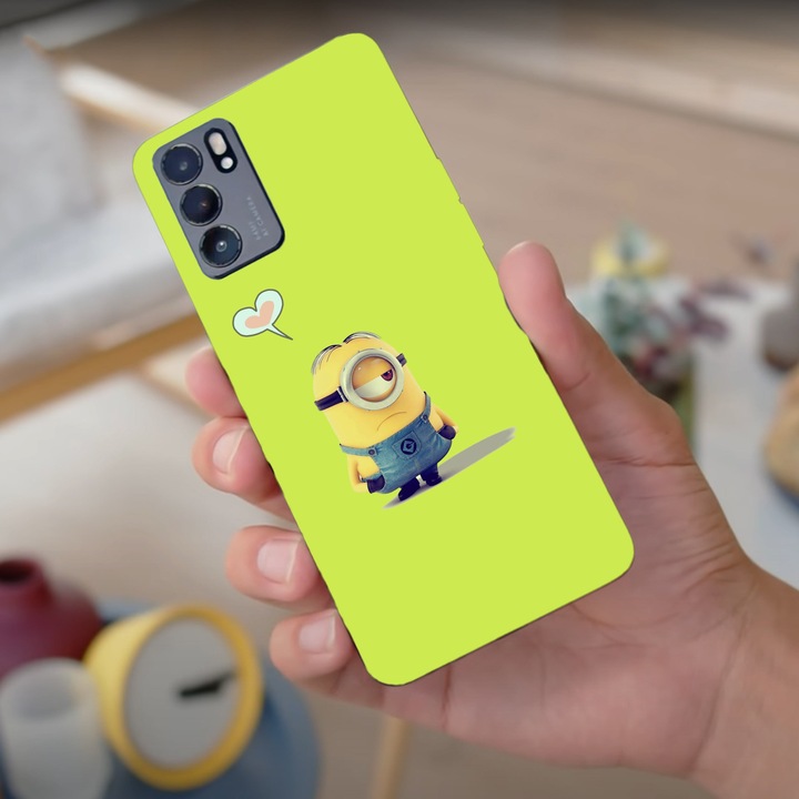 Tok kompatibilis: Oppo Find X5, Viceversa, Stuart in love Minions modell, szilikon, TPU