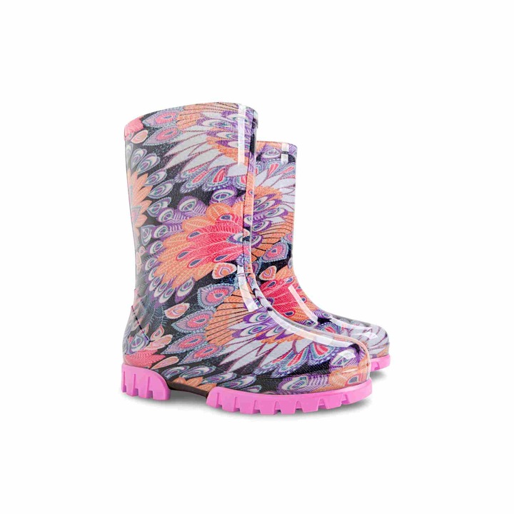 Gyerek gumicsizma, Demar, PVC, Tobbszinu2