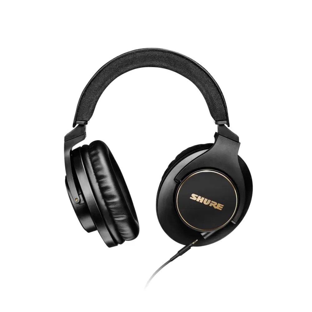 Casti profesionale studio Shure SRH840A-EFS, 97 dB/mW, cablu detasabil, adaptor filetat inclus